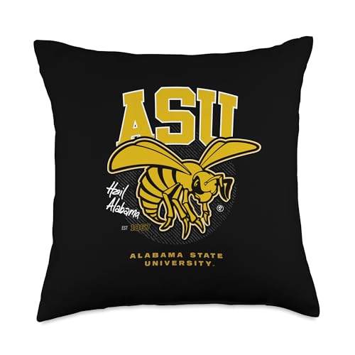 Alabama State University - Hornets - ASU Throw Pillow