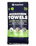 Member's Mark 16' x 16' Microfiber Towels, 36 Count (Green)
