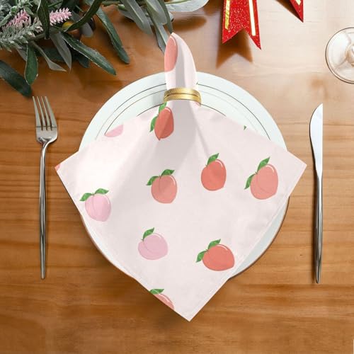 Servilletas de tela decorativas set x6 20x20 in. miniatura 3