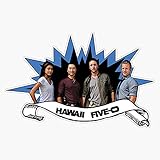 JB Print Hawaii Five 0 Team Vinyl Decal Sticker Car Waterproof Car Decal Bumper Sticker 5'