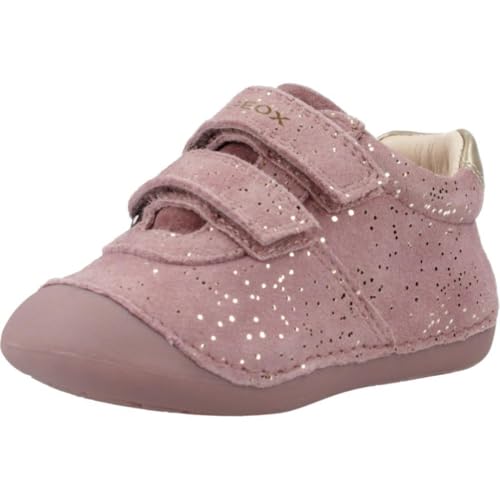 Geox Baby - Mädchen B Tutim Sneaker, Pink, 21 EU