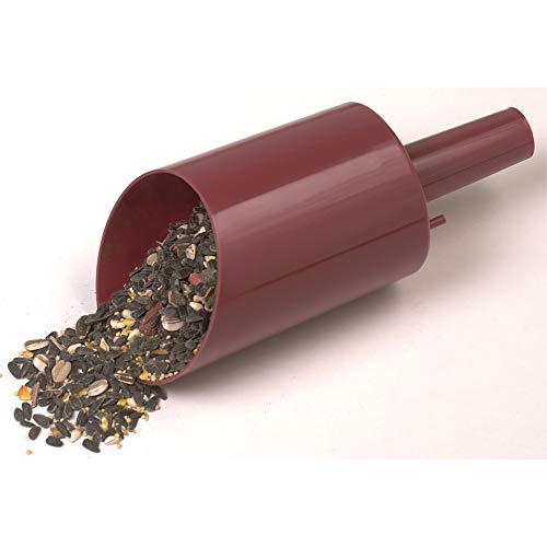 Heath Outdoor Products FS-1-8 Feed Scoop-Funnel Burnt Red