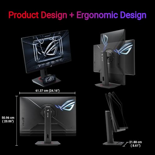 Image of ASUS ROG Strix 27 inch 1440P USB-C HDR Gaming Monitor (XG27ACMG) - QHD (2560x1440), 270Hz, 1ms, Fast IPS, Extreme Low Motion Blur Sync, G-SYNC Compatible, DisplayWidget, Tripod Socket, 3 yr Warranty