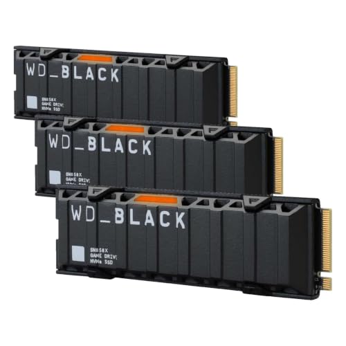 Western Digital �E�G�X�^���f�W�^�� WD BLACK M.2 SSD ���� �q�[�g�V���N���� 4TB PS5����m�F�� NVMe PCIe Gen4 x4 WDS400T2XHE-EC SN850X �y�������K�戵�㗝�X�z (× 3)