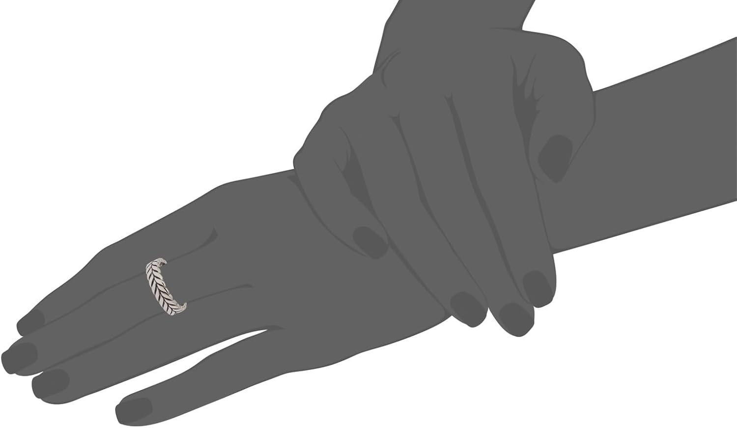 [バリアスチープ] S925銀 リング 9R-Y-184