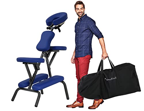 Portable Massage Chairs, In Home Massage Therapy, Desktop Massage Portal Package For Seated Massages, Adjustable Tattoo Chair Folding Massage Chair Salon Massage Chair With Face Cradle Carry Bag #TOP20