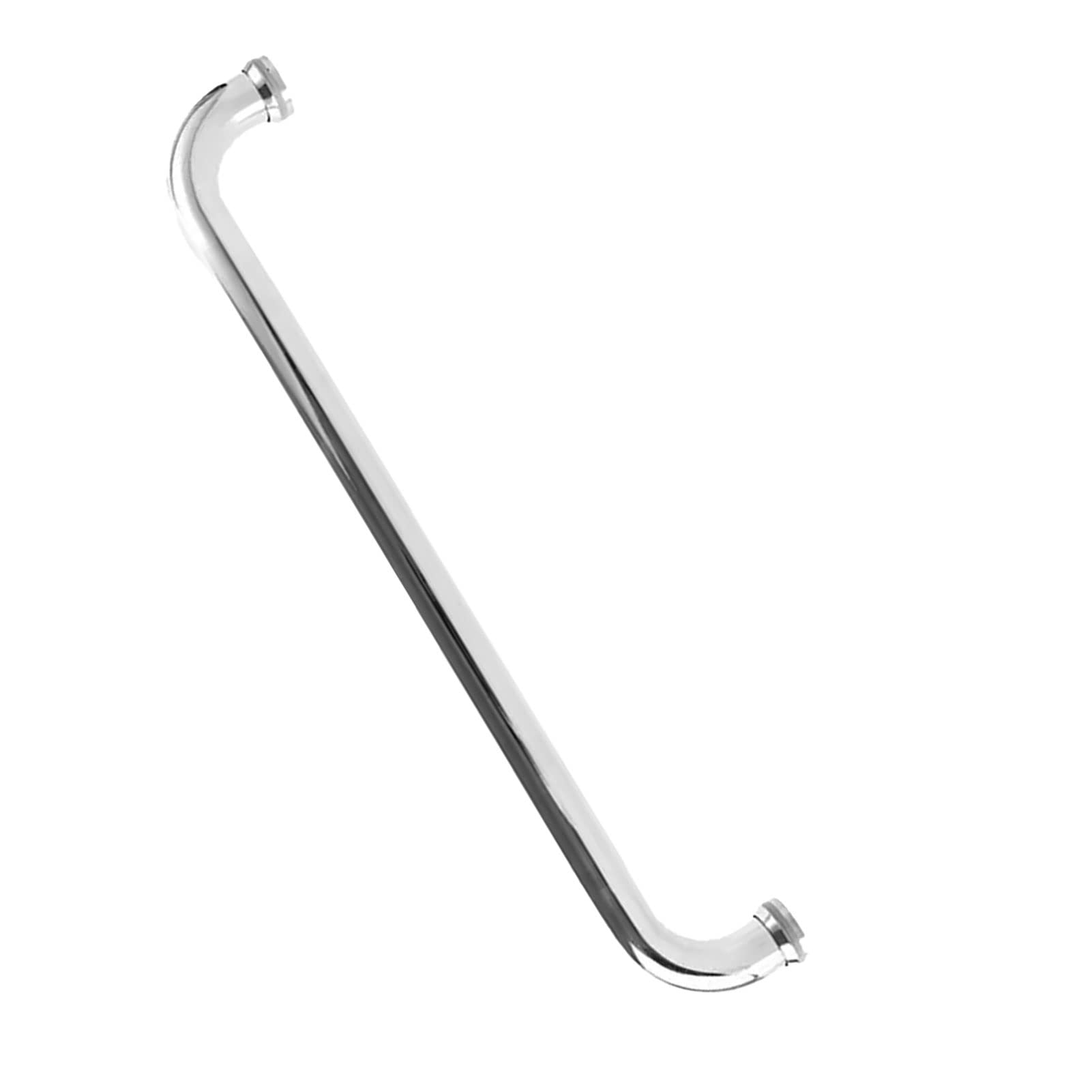 Wdsopk Polishing Shower Door Handle, Bathroom Glass Door Grab Bar Push And Pull Handle, Stainless Steel Handrail Door Knobs, Replacement Parts For Glass Door（450Mm）