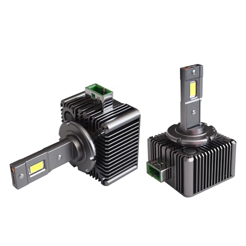 Simoni Racing D3S Kit 2 D3S-LED-Lampen 6500 K Weiß LED-Scheinwerfer-Umrüstsatz Canbus kompatibel mit Original-Xenon-Steuergerät