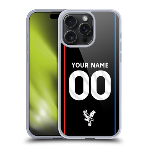 Coque iPhone 15 Pro Max Crystal Palace FC coque en gel personnalisée troisième kit 2024/25