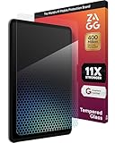ZAGG XTR4 Screen Protector for iPad Pro 11" (M5)/ Pro 11" (M4) - 11X Stronger Tempered Glass, Blue Light Filter, Anti-Reflective, Ultra Smooth, Easy Install, Recycled Materials