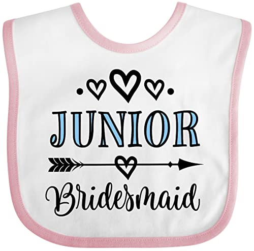 inktastic Junior Bridesmaid Wedding Bridal Party Baby Bib