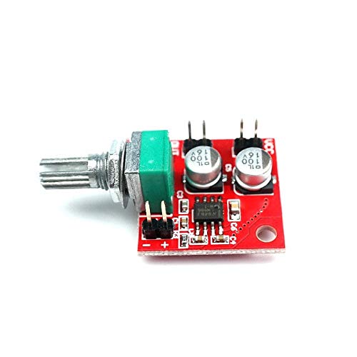DPiot LM386 Electret Microphone Power Amplifier Board Gain 200 Times