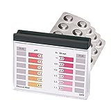 analisis cloro libre residual TEST KIT DPD pH/Cl-Br para determinar los valores de cloro libre o bromo (DPD Nº1) y pH (Rojo fenol) en el agua de la piscina