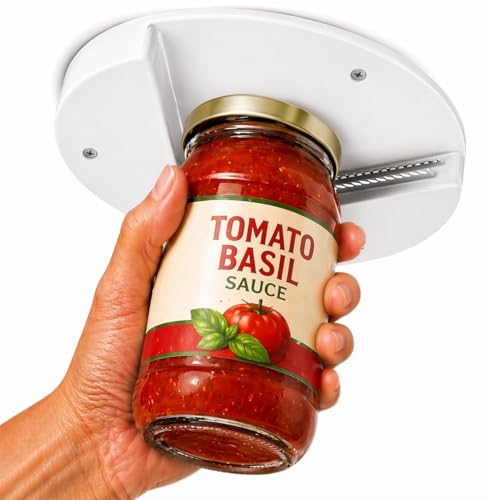 Under Cabinet Jar Opener for Weak Hands and Seniors with