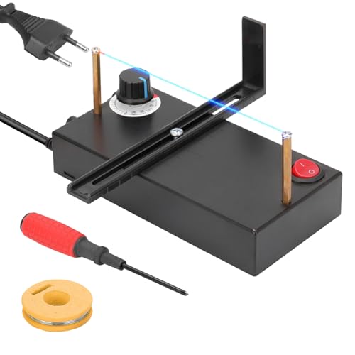 Ribbon Cutting Machine Kit Thermal Heat Ribbon Cutter Machine with Screwdriver for Electric Rope Braid Nylon Band Ropes Home Tools