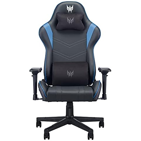 Silla Gaming Acer Predator - Ergonómica, Reposabrazos Ajustables, Cojín Lumbar, Cuero Sintético Cover