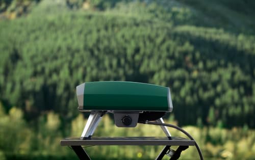 Image of Ooni Koda 2 Propane Gas Pizza Oven - 14 inch Gas Powered Outdoor Oven with 28 mBar Regulator and Gas Hose, Temperature Range 375F-950F, Cooks 14 Inch Pizzas in 60 Seconds - Highland Green