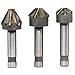 1piece YG8 Alloy Chamfering Mill Cutter, Industry Straight Shank Milling Cutter with Carbide Countersinks(40mm*20mm*60 * 6)