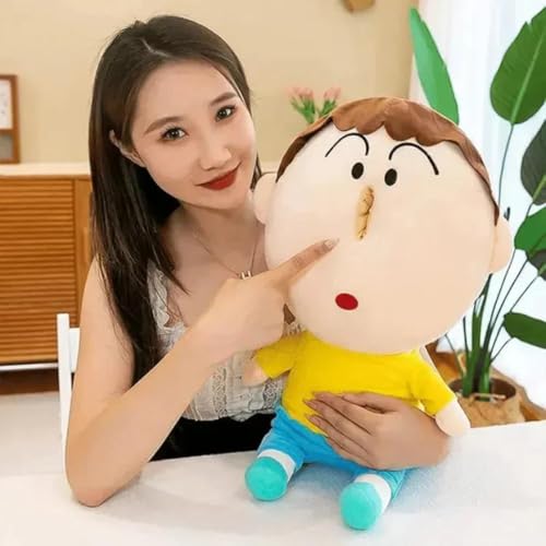 Image of Bear Hugs Shean-Chaen Cartoon Plush Tissue Holder Doll - Multi-Functional Plush Doll with Hidden Tissue Storage, Unique Cartoon Design, Ideal for Kids' Rooms, Car Accessories, or Fun Home Decor