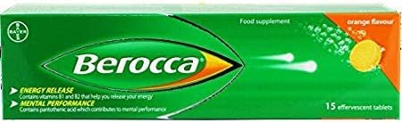 Berocca Performance 15 Orange Tablets Flavor