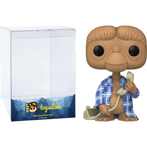 E.t. In Robe: P O P ! Movies Vinyl Figurine Bundle With 1 Compatible 'Toysdiva' Graphic Protector (1254-63991 - B)