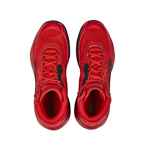 PUMA PUMA Men's Basketball Shoe, for All Time Red Black, 16 UK
