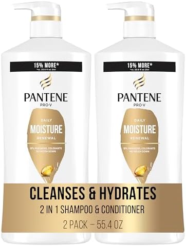 Amazon.com: Pantene Shampoo and Conditioner Set with Hair Treatment ...
