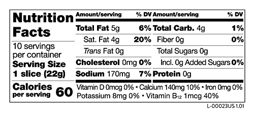 Daiya American Style Cheese Slices, 7.8 Ounce (pack Of 08)