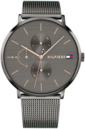 Tommy Hilfiger Damen Multifunktions-Quarz-Uhr - 3 Hilfszifferblät...