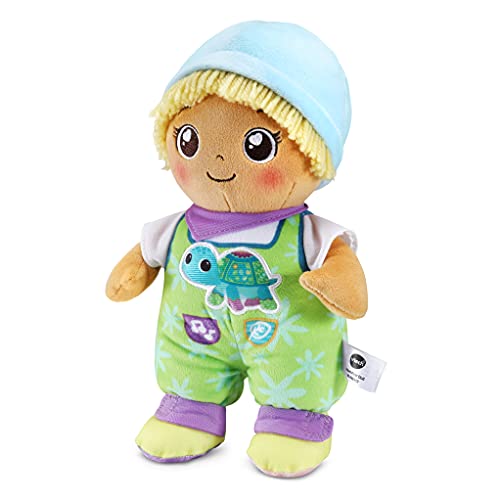 VTech - Pablito, mi Primer muñeco de Trapo, Juguete para bebés +6 Meses, Peluche Interactivo - Versión ESP (3480-546922)