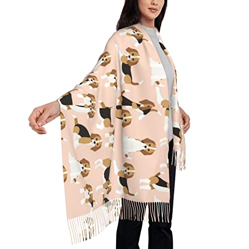 Large Scarf For Women,Large Thick Cashmere Feel Large Scarves,Tassel Shawls And Wraps For Evening Dresses4
