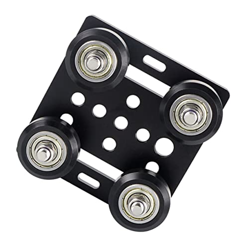 Aluminum Profile Pulley V Groove Wheel Plate European for 3d Printer
