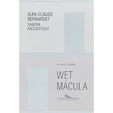 Capa do livro Wet mácula: memória/rapsódia