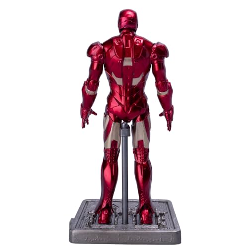 Image of ZD Toys Action Figure Collectibles - 4 Inch Iron Man Mark 3, Interchangeable Parts, Superhero Premium Collectibles, Durable PVC Material, Ages 15+ Years