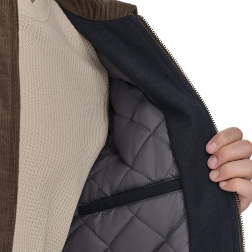 Levi's Men's Mixed Media Western Plaid Bomber Jacket4