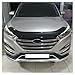 Bonnet Protector for Hyundai Tucson (2016-2020) – Piano Black Bug Shield & Hood Deflector – Front Stone Guard Hood Cover
