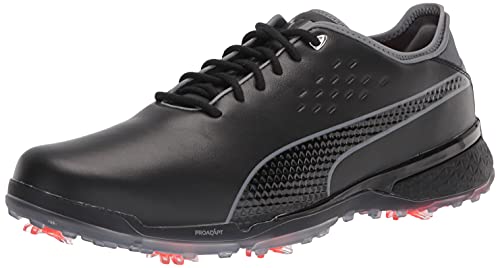 Puma Golf Men's Proadapt Delta Golf Shoe, Puma Black/Quiet Shade, 8