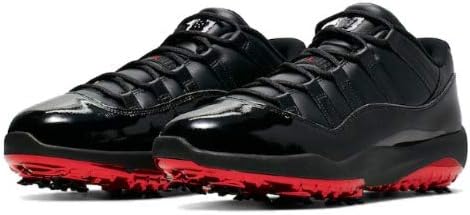 Amazon ナイキ ジョーダン メンズ レトロ１１ ゴルフシューズ Air Jordan 11 Retro Low Golf Safari Bred Black University Red 高額レア 28 5 並行輸入品 Nike ナイキ ゴルフ