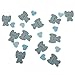 Elephant Baby Shower Decorations for Boy - Baby Shower Backdrop with Balloons, Its a Boy Banner, Paper Hanging Decorations and More Party Decor/Gender Reveal Decorations (Gray)