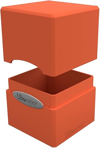 Miniatura 10 de Ultra Pro - Caja de 100 tarjetas de satén con forma de cubo (cristal brillante) - Protege tus tarjetas de juego, tarjetas deportivas o tarjetas