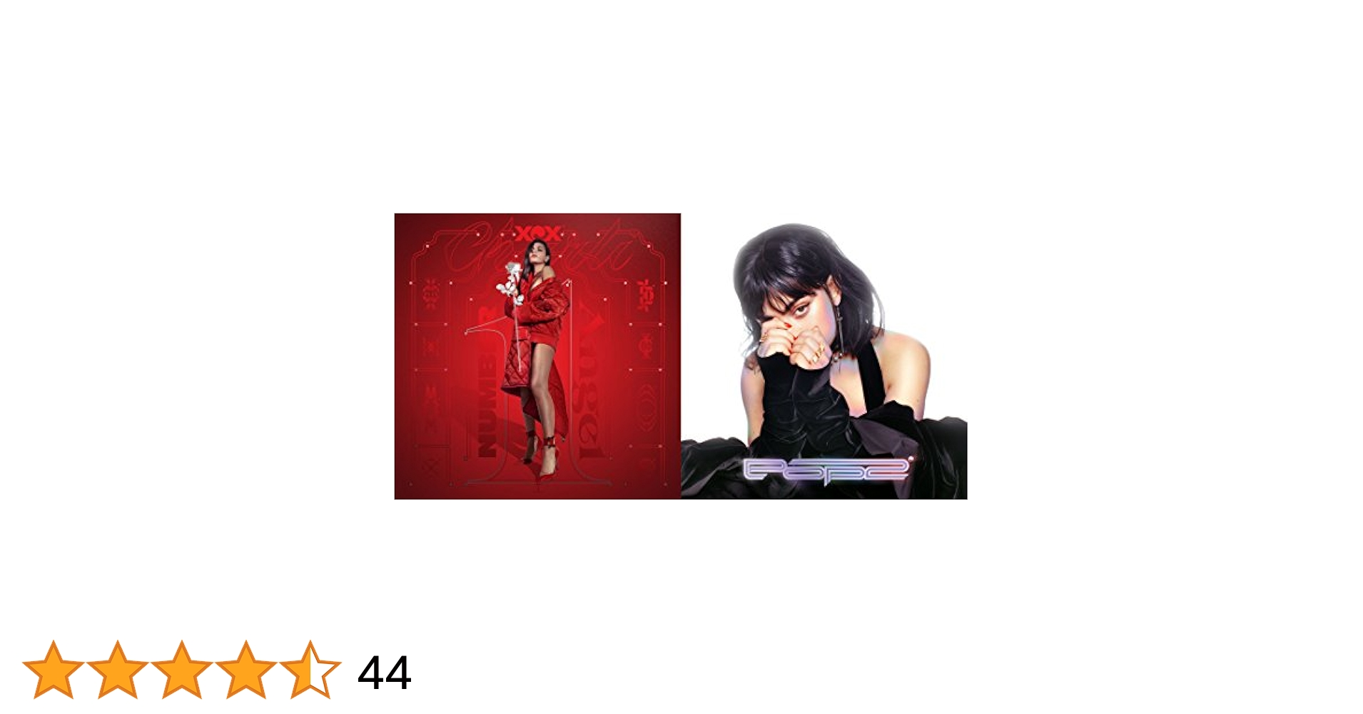 Charli XCX ファーストプレス『POP2』『Number1Angel』 Charli XCX - Number 1 Angel / Pop 2 (Explicit Vinyl LP