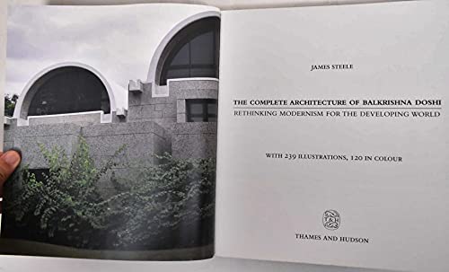 Complete Balkrishna Doshi 0500280827 Book Cover