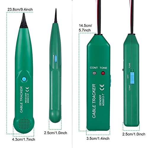 DIFCUL professioneel netwerk kabeltester, kabel zoeker, kabel breuk slijpen fout zoekapparaat, MS6812… - Image 3