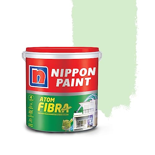 Image of Nippon Paint Atom Fibra 2 in 1 Interior & Exterior Emulsion 20 L Greens (Rainy)