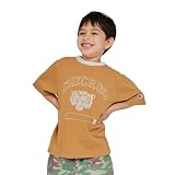 [チャンピオン] Tシャツ キッズ 半袖 丸首 綿100％ Relax Fit グラフィックプリント ショートスリーブTシャツ KIDS CASUAL CK-D307-770-140