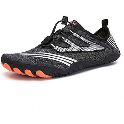 Mateju Water Shoes Mens Womens Summer Aqua Shoes Barefoot Quick Dry Lightweight Durable Sports Water Shoes for Beach Outdoor Swim Surf Walking Yoga Diving Boating Black Cover