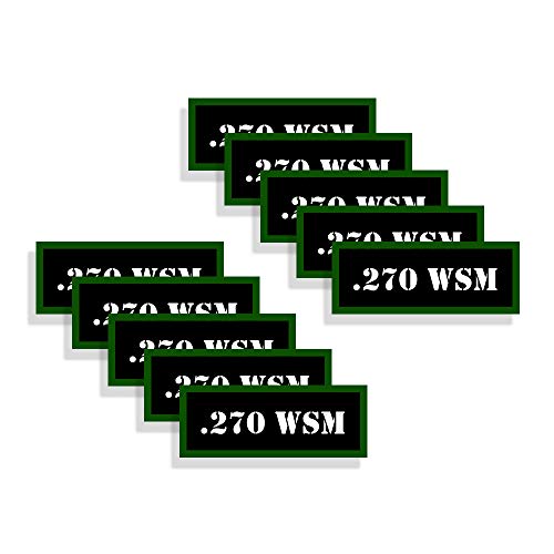 Speed Demon Hot Rod Shop Ammo Can Labels 270 WSM...
