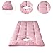 ChuYiElegance SPA Massage Table Pad Bed Mat Simple Beauty Salon Mattress Facial Bed Cushion for Hotels Massage Parlors 24 Inchx73 Inch, Pink