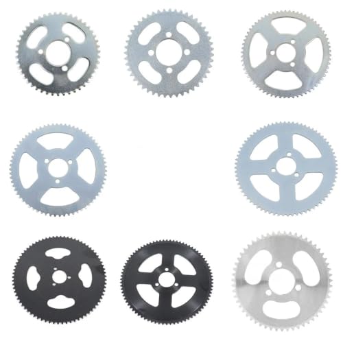 Pignon arrière 25H couronne 72 dents moto pocket quad dirt 47cc 49cc alesage 29mm