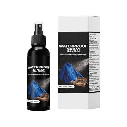 Generisch Spray impermeabilizante para textiles - Solución impermeable para sofás, 120 ml, protección portátil para ropa, tapicería, zapatos, sofá, camping, senderismo
